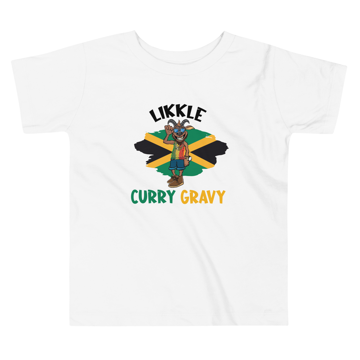 Limited Edition Likkle Curry Gravy Toddler Short Sleeve Tee